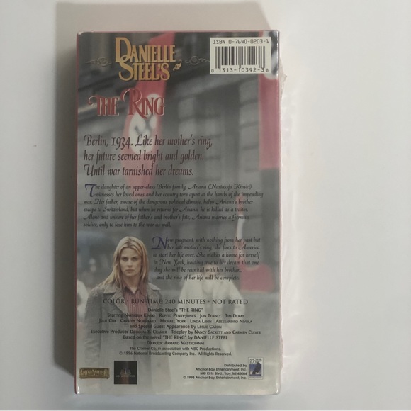 Danielle Steel’s Media Movies VHS Lot 5 Factory Sealed Not Rated - Picture 11 of 13